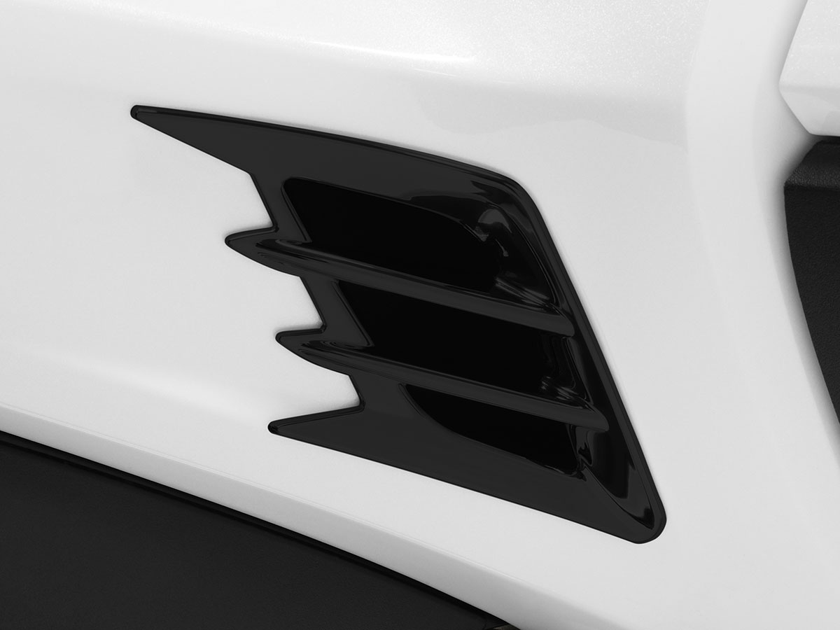 Side Panel Vent Accent Black