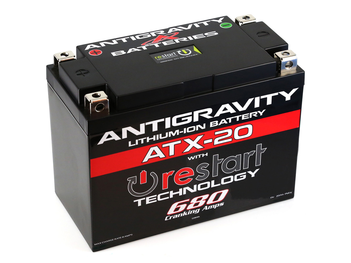 Antigravity Lithium-Ion Battery w/ Restart Technology Update