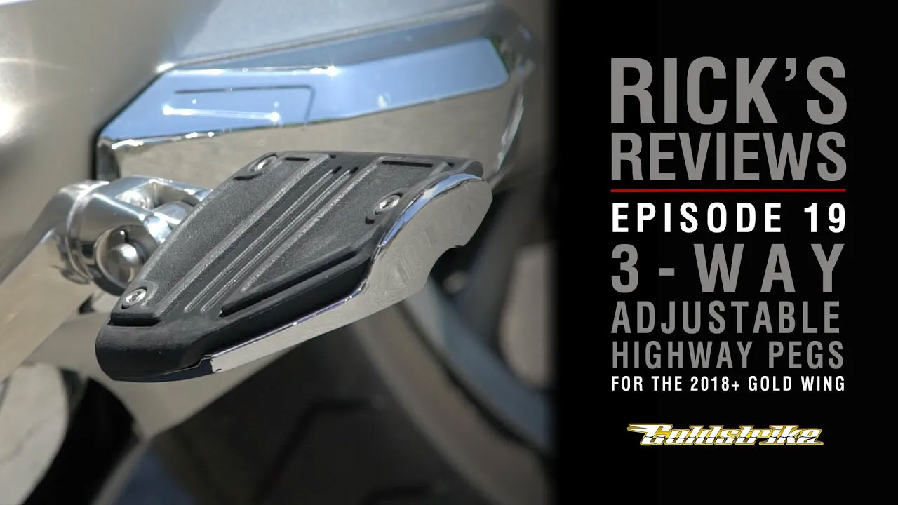 Rick's Reviews Ep. 19 Goldstrike 3Way Adjustable Highway Pegs