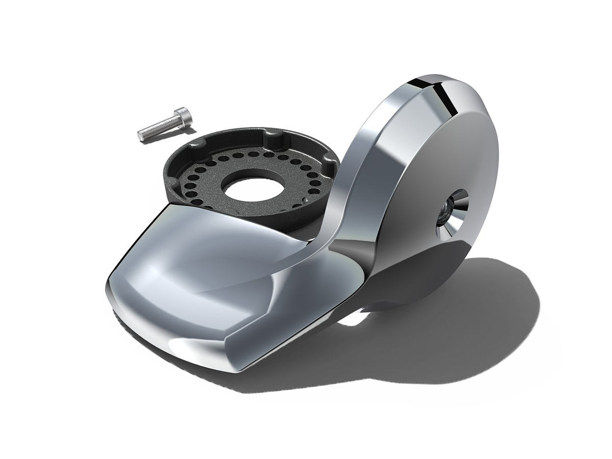 Goldstrike Throttle Wing for Goldstrike Grips Chrome