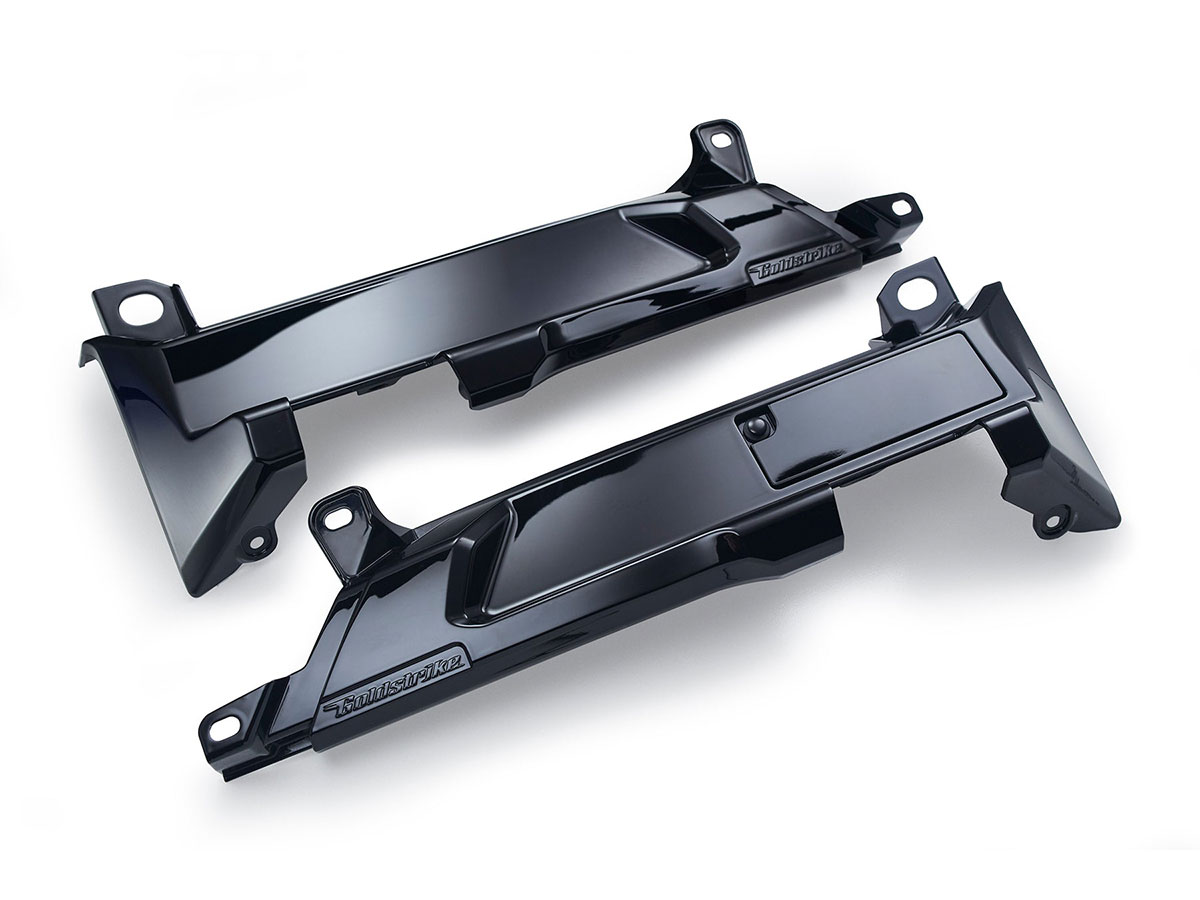 Passenger Floorboard Mount Covers Black