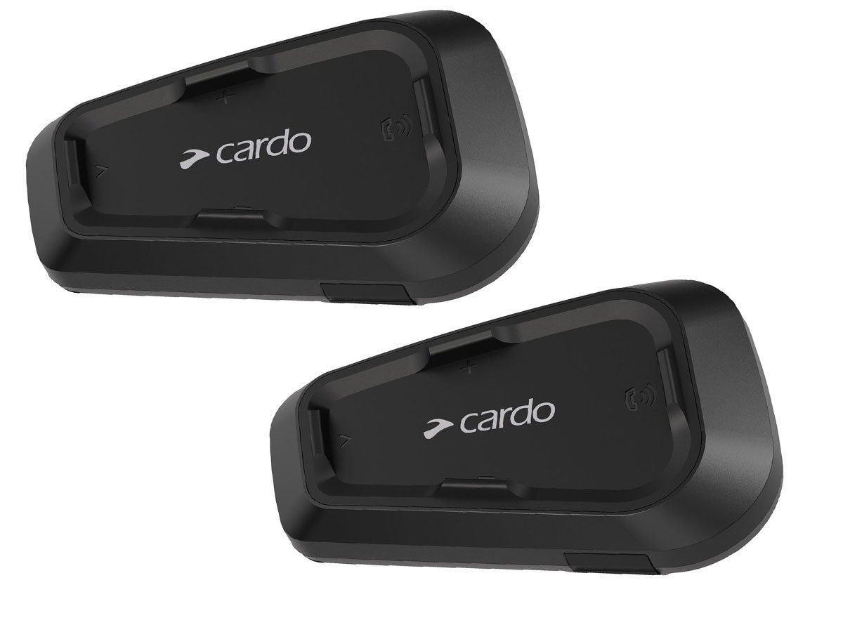 Cardo Spirit HD Motorcycle Bluetooth Communication Headset - Black