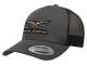 2018+ Gold Wing Logo Curved Bill Hat Gray/Black