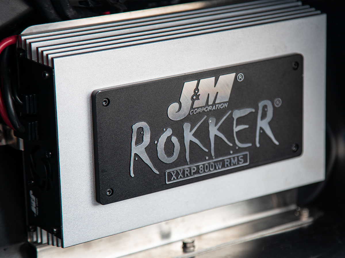 ROKKER XXRP 800W 4-CH Amplifier Kit for 2018+ Gold Wing