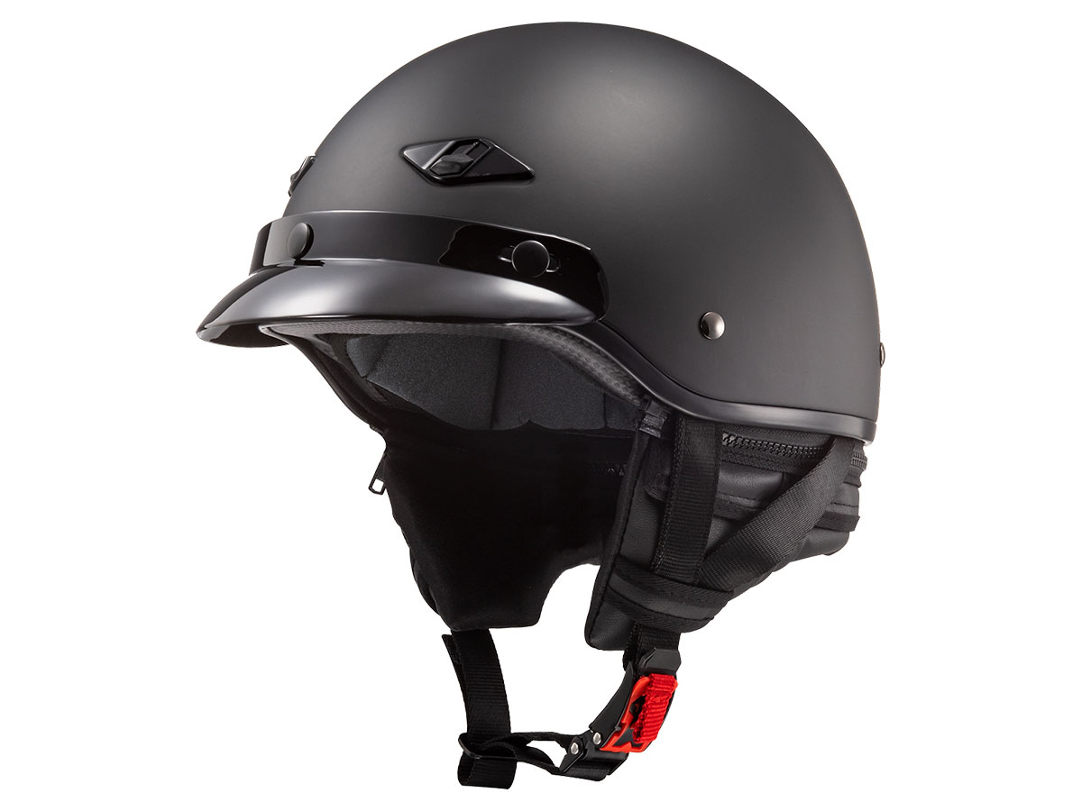 Ls2 Bagger Half Helmet Matte Black