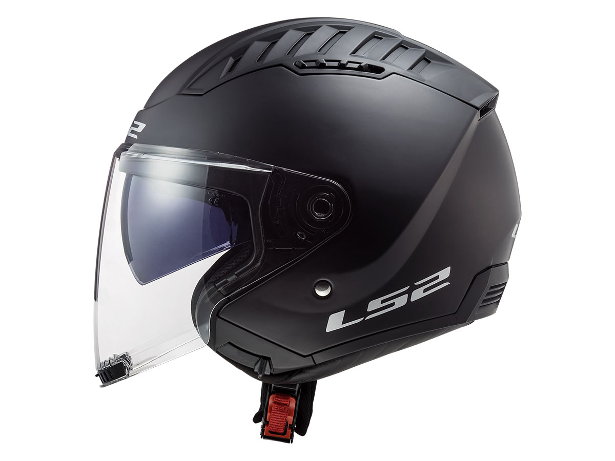 CASCO LS2 COPTER II SOLID MATT BLACK