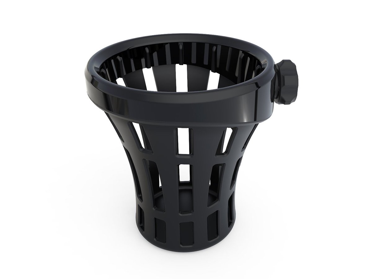 Large Black Plastic Cup Holder