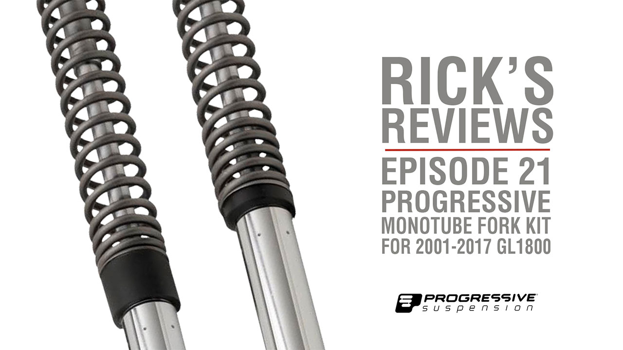 Rick's Reviews Ep. 21 Progressive Monotube Fork Kit for 20012017
