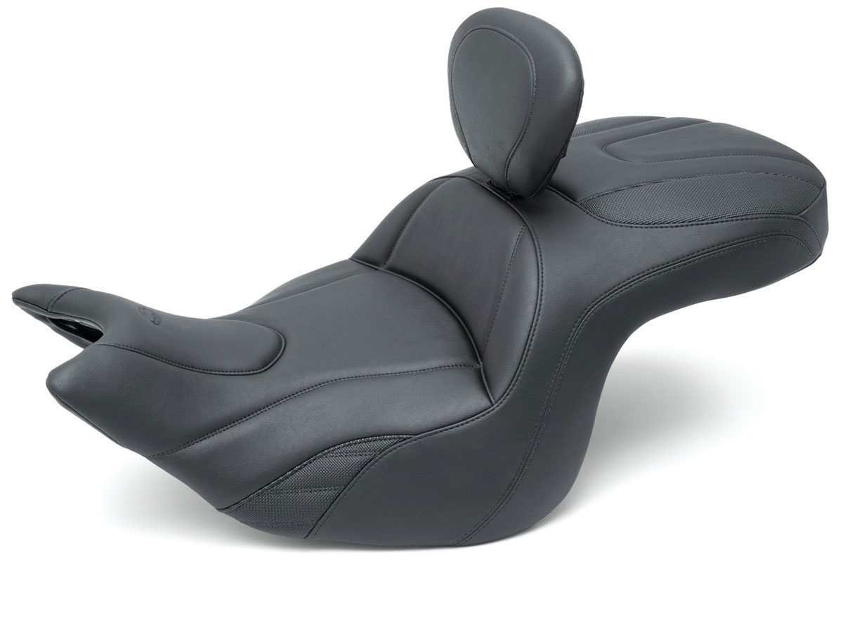 One Piece Standard Touring Seat W Driver Backrest Heated