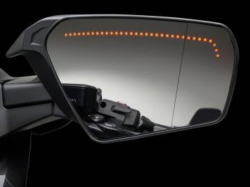 PANOVISTA Extended Convex Mirrors w/ Sequential Turn Signals