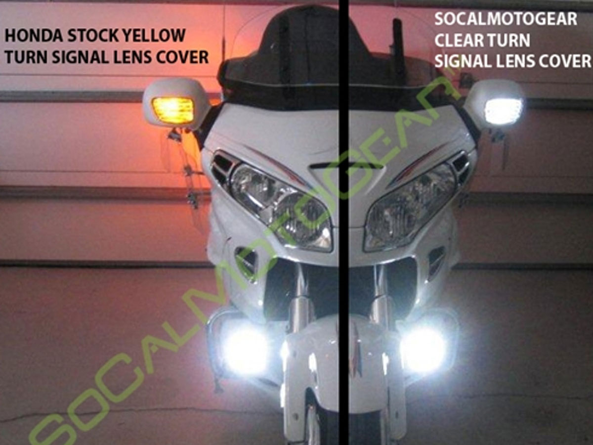 Pathfinder LED Turn Signal Lens Cover Clear for GL1800/F6B
