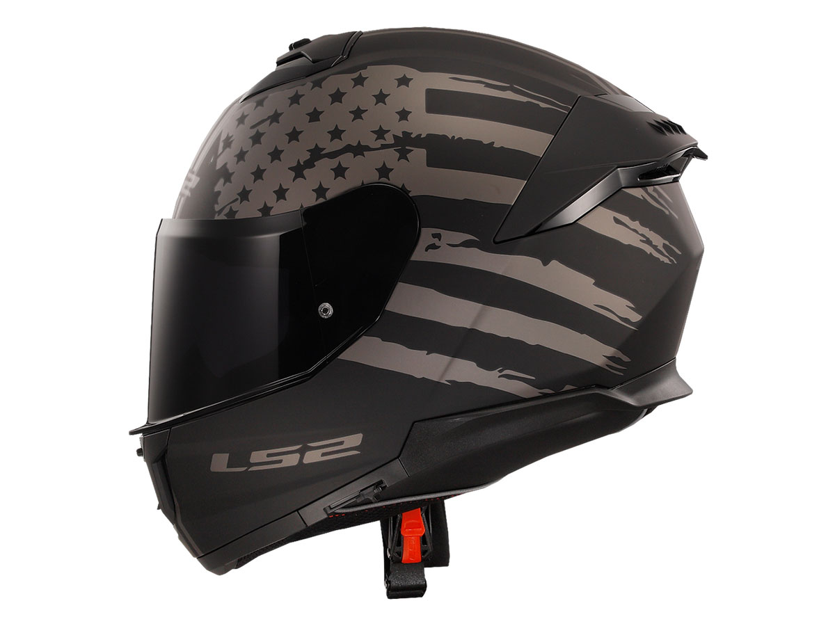 ls2 captain america helmet Helmets Copter Open Face (American Red/White/Blue a D3O fitment kit for an adjustable fit that provides additional protection Stream II America Full Face