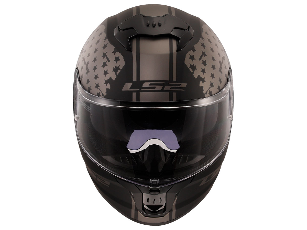 LS2 Stream II America Full Face Helmet Matte Black