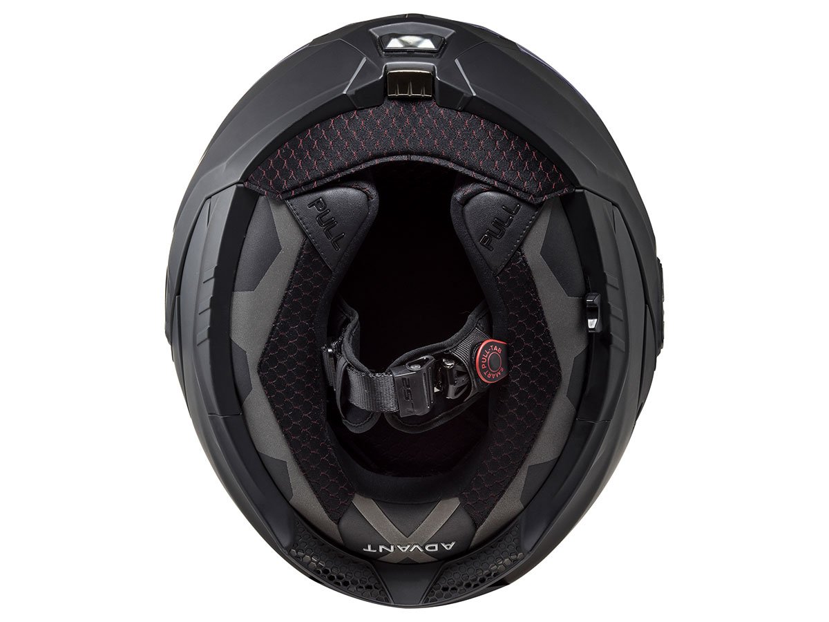 LS2 Helmets Advant X Carbon Bluetooth Modular Helmet – Black Hills Moto