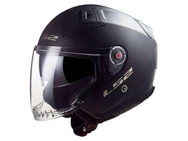 Image Of Item: Infinity II Open Face Helmet Matte Black