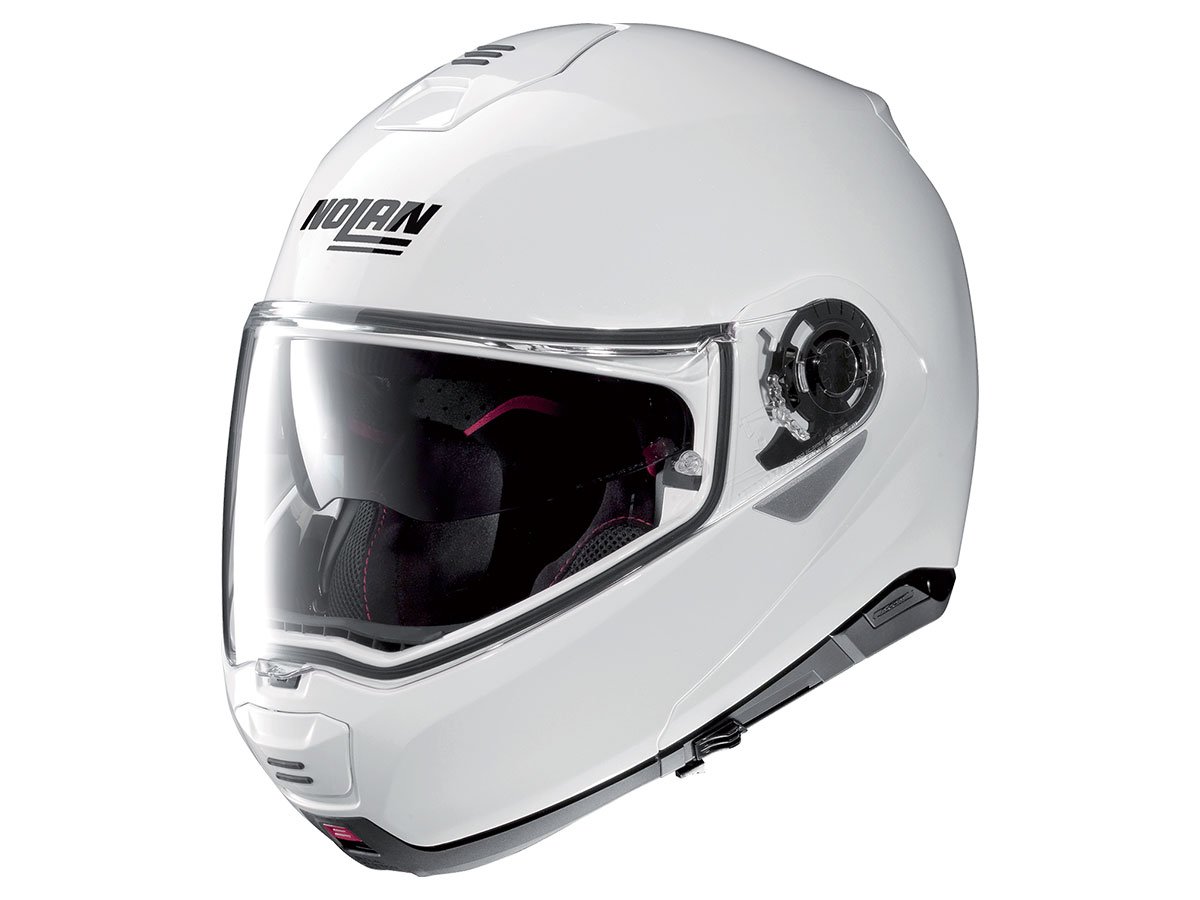 CASCO MODULARE NOLAN N 100 CONSISTENCY N-COM COLORE 19 METAL WHITE