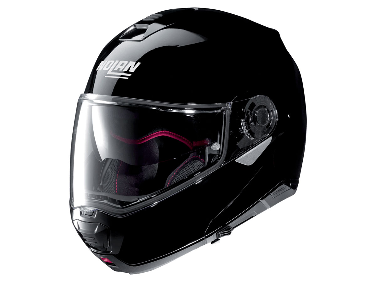 Casco modulare Nolan N100.5 Classic N-Com - Flat Black Col.10 in