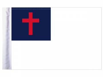 Christian Cross 6" x 9" Flag