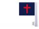 Image #2, Of Item: Christian Cross 6" x 9" Flag