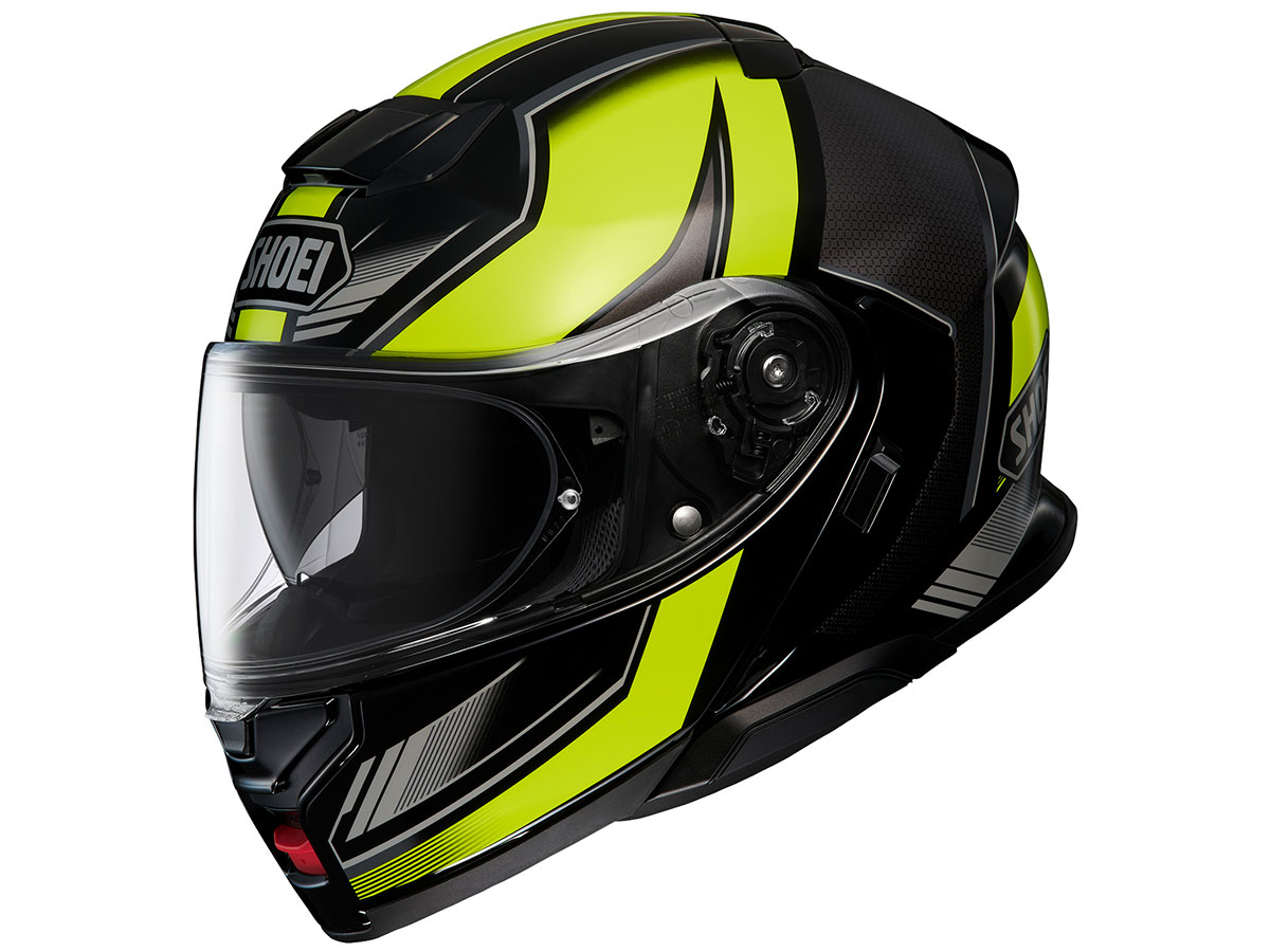 Shoei Neotec 3 Grasp Modular Helmet Black/Hi-Viz