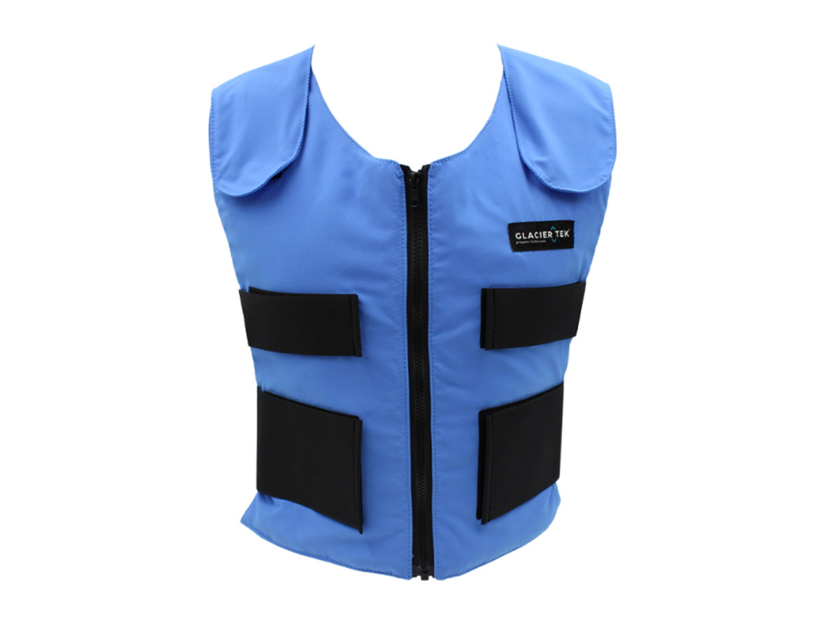 Glacier Tea Sport Vest Set Blue