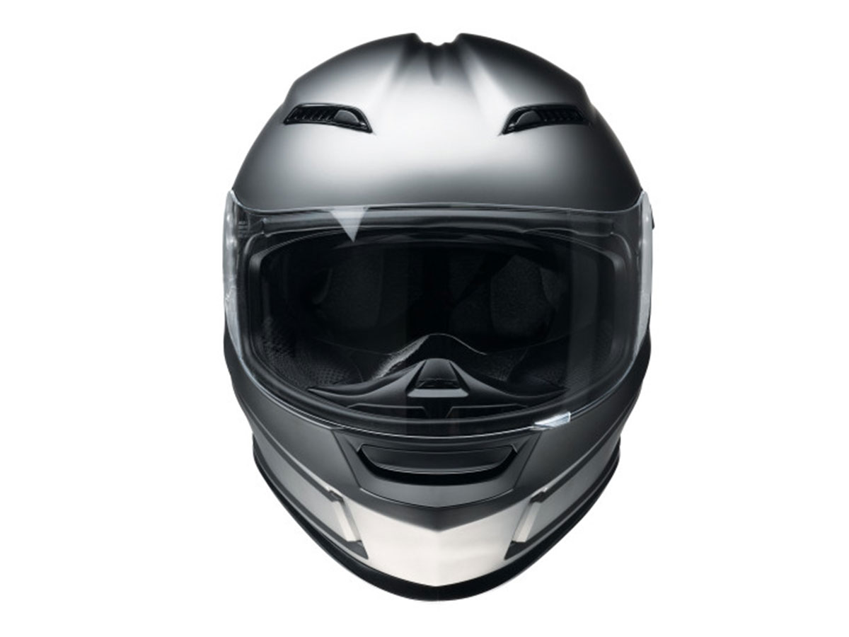 Z1R Jackal Satin Full Face Helmet Titanium