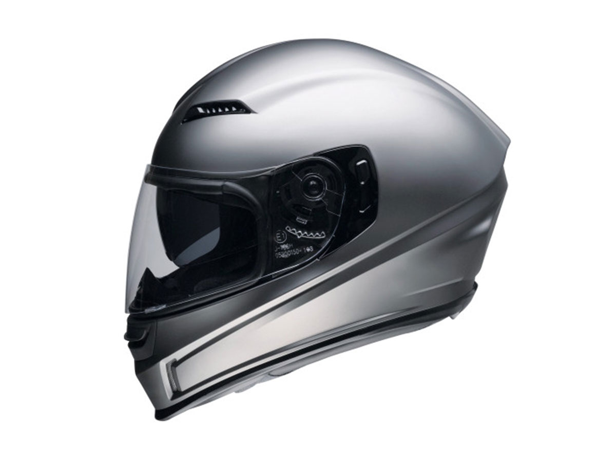 Z1R Jackal Satin Full Face Helmet Titanium