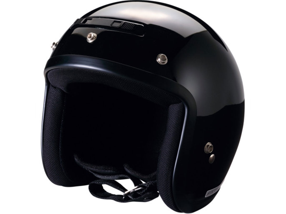 Z1R Jimmy Open Face Helmet Black