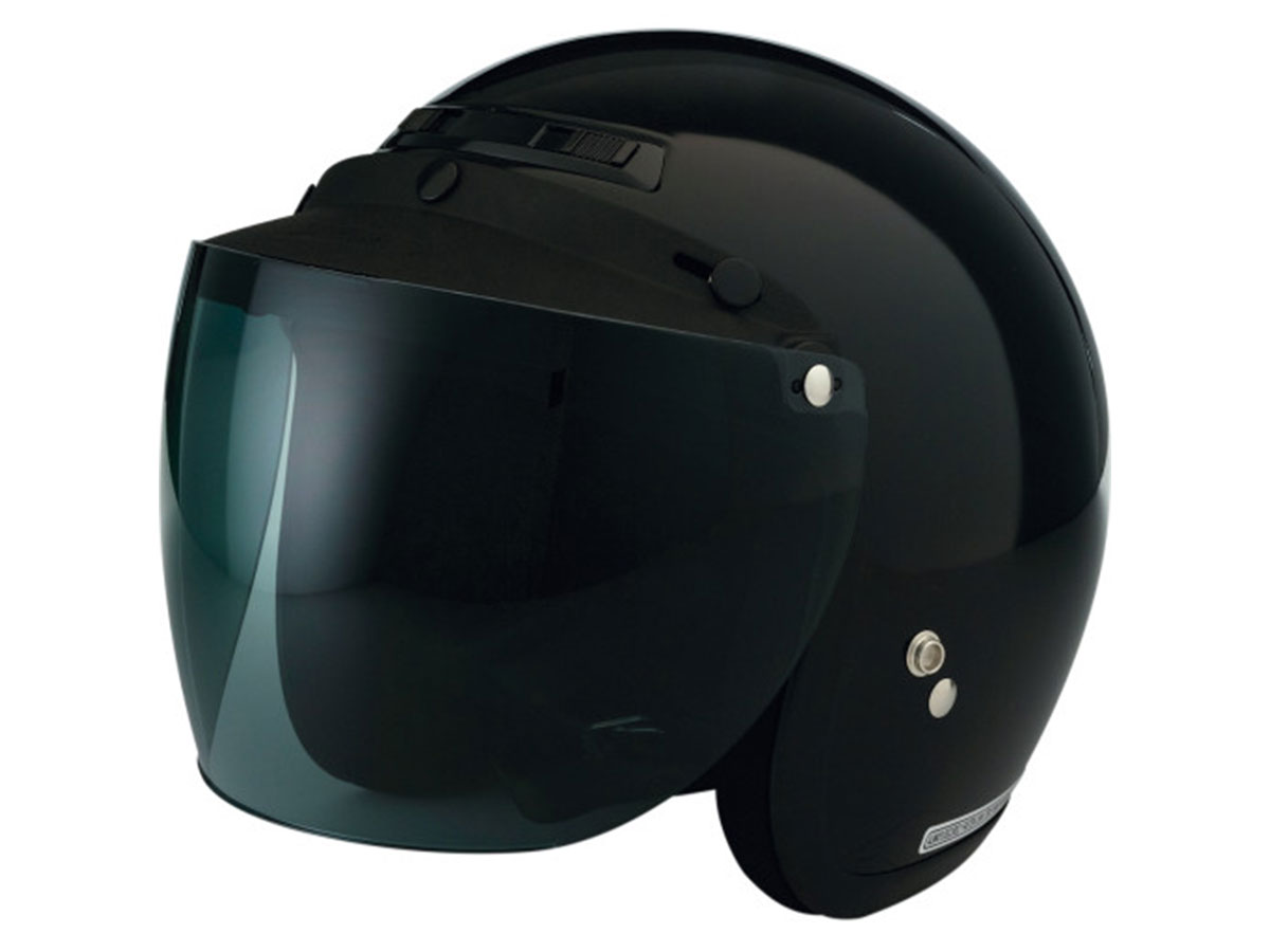 Z1R Jimmy Open Face Helmet Black