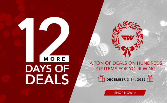 12 More Days of Deals - A ton of deals on hundreds of items of your Wing