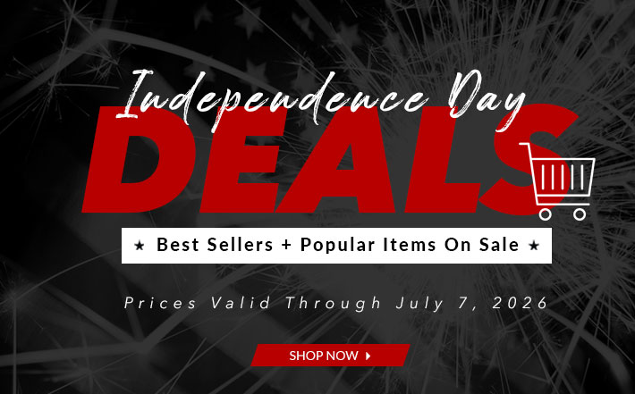 Independence Day Deals 2026 - Best Sellers + Popular Items On Sale - Valid through July 7, 2026