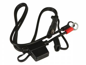 Battery Tender Rings w/Fused Black Connector