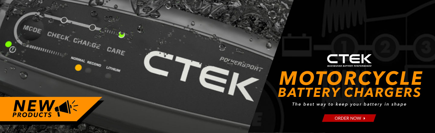 CTEK Motorcycle Battery Chargers - The best way to keep your battery in shape