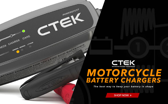 CTEK Motorcycle Battery Chargers - The best way to keep your battery in shape