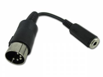 5 Pin Din to 3.5mm Headset Adapter