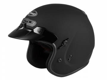 GM32 Open Face Helmet Flat Black