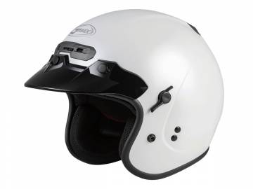 GM32 Open Face Helmet Pearl White