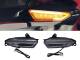 Ultra Bright LED Mirror Lights w/ DRL & Sequential Turn Signals Smoke