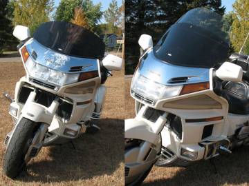 Adjustable 19''-27'' Windshield for GL1500