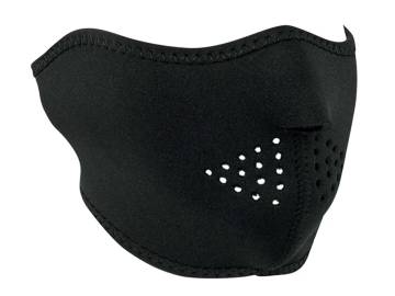 Half Face Neoprene Mask Solid Black