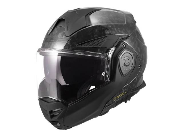 ls2 advant modular helmet II | Sun Shield and 3D laser LS2 Advant X Solid Helmet