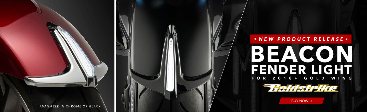 New Product Release - Goldstrike Beacon Fender Light - Available in Chrome or Black