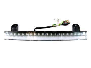LED Clear Lense Trunk Spoiler Run/Brake/Flashing