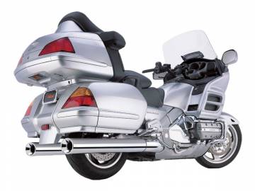 Exhaust Muffler Set w/Chrome Billet Tips for GL1800