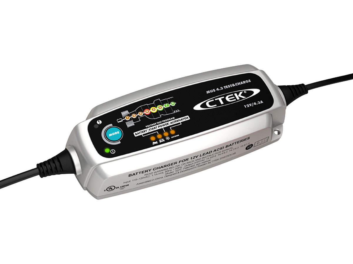CTEK MUS 4.3 Test & Charge CTEK MUS 4.3 Test & Charge