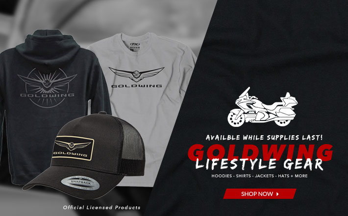 Goldwing Lifestyle Gear - Official Licensed Products - Available While Supplies Last