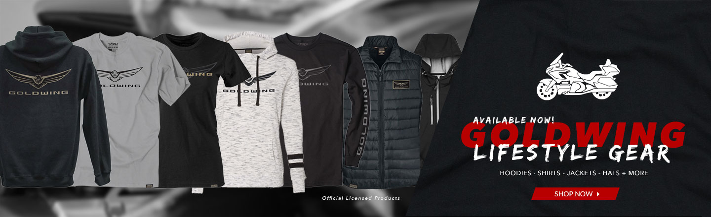 AVAILABLE NOW! Goldwing Lifestyle Gear - Official Licensed Products