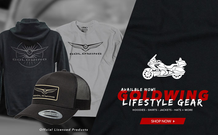 AVAILABLE NOW! Goldwing Lifestyle Gear - Official Licensed Products
