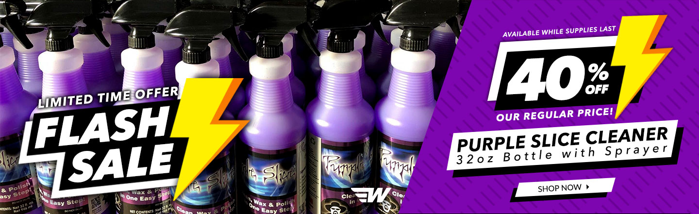 Flash Sale - Purple Slice Cleaner - 32oz Bottle with Sprayer - 40% Off Regular Price