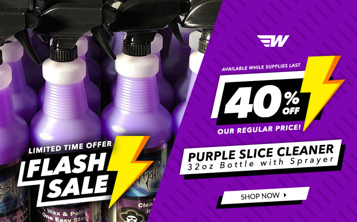 Flash Sale - Purple Slice Cleaner - 32oz Bottle with Sprayer - 40% Off Regular Price